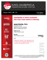 Investigation of factors associated with truck crash severity in Nebraska