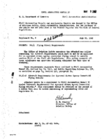 CAM 50 Supplement No 2 5011 Flying School Requirements