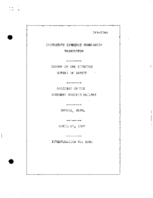 Interstate Commerce Commision Report of the Accident  Investigation Occuring on the NORTHERN PACIFIC RAILWAY BUCODA WA