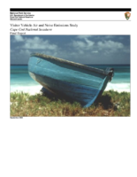 Visitor vehicle air and noise emissions study  Cape Cod National Seashore