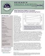 Older Road Users Safety in Louisiana Understanding the Crash Contributing Factors Research Project Capsule 242SA