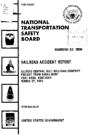 Interstate Commerce Commision Report of the Accident  Investigation Occuring on the ILLINOIS CENTRAL GULF RAILROAD COMPANY FORT KNOX KY