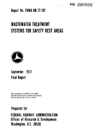 Wastewater Treatment Systems for Safety Rest Areas