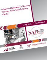 Behavioral Indicators of Drowsy Driving Active Search Mirror Checks