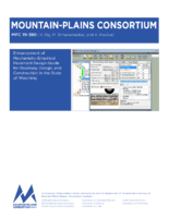 Enhancement of MechanisticEmpirical Pavement Design Guide for Roadway Design and Construction in the State of Wyoming