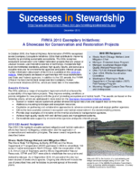 Successes in Stewardship  FHWA 2010 Exemplary Initiatives A Showcase for Conservation and Restoration Projects