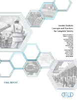 Gender Analysis Concepts and Practices for Complete Streets