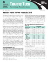 Traffic Tech National Traffic Speeds Survey III 2015
