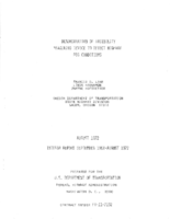 Demonstration of visibility measuring device to detect highway fog conditions