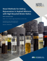 Novel Methods for Adding Rejuvenators in Asphalt Mixtures with High Recycled Binder Ratios