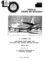 Evaluation Tests Model 56C and Model 56D Runway Barrier Systems