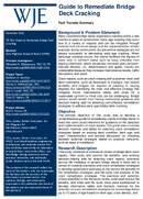 Guide to Remediate Bridge Deck Cracking Tech Transfer Summary