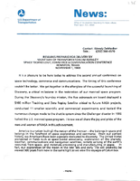 Deputy Secretary of Transportation Jim Burnley Speeches NovemberDecember 1988