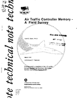 Air Traffic Controller Memory A Field Survey