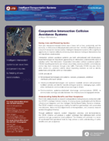 Cooperative Intersection Collision Avoidance Systems A Major ITS Initiative