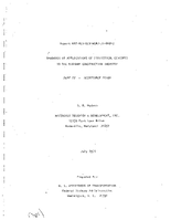 Handbook of Applications of Statistical Concepts to the Highway Industry Part II  Acceptance Plans