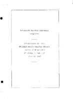 Interstate Commerce Commision Report of the Accident  Investigation Occuring on the NORTHERN PACIFIC RAILWAY ORISKA ND