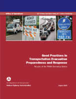 Good Practices in Transportation Evacuation Preparedness and Response Results of the FHWA Workshop Series
