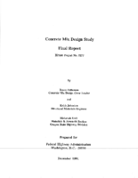 Concrete mix design study  final report