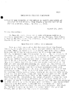 Interstate Commerce Commision Report of the Accident  Investigation Occuring on the CHICAGO ROCK ISLAND AND PACIFIC AND PENNSYLVANIA RAILROADS PACIFIC JUNCTION OK