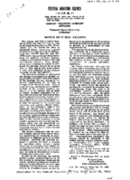 Part 63 Regulations Nos SR422 SR422A SR422b Notice 6328a Turbojet Transport Category Airplanes