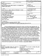 Bridge Railing End Treatments at Intersecting Streets and Drives