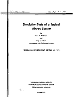 Simulation Tests of A Tactical Airway System