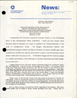 Remarks Prepared for Delivery by Deputy Secretary Jim Burnley American Legislative Exchange Council Transportation Safety Conference