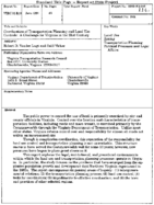 Coordination of Transportation Planning and Land Use Control A Challenge for Virginia in the 21st Century Final Report