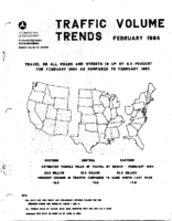Traffic Volume Trends February 1984
