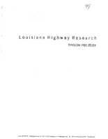 Tension pile study  final report