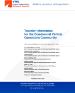 Traveler Information for the Commercial Vehicle Operations Community