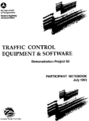 Demonstration Project No 93 Traffic Control Equipment and Software Participants Notebook
