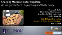 Charging Mechanisms for Road Use An Interface between Engineering and Public Policy Presentation