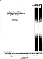 Intelligent structural health monitoring and damage detection for lightrail bridges