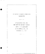 Interstate Commerce Commision Report of the Accident  Investigation Occuring on the SOUTHERN RAILWAY ELLENWOOD GA