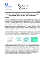 Positive Safety Outcomes of Clear Signal for Action Program at Union Pacific Yard Operations