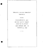 Interstate Commerce Commision Report of the Accident  Investigation Occuring on the SOUTHERN PACIFIC RAILROAD COSGRAVE NEV