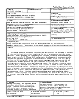 CostEffectiveness Analysis of TxDOT LPG Fleet Conversion Volume 1