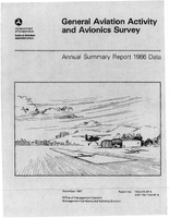 General Aviation Activity and Avionics Survey Annual Summary Report  1986 Data