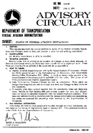 AC 0044E Status of Federal Aviation Regulations