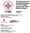 Development of an Areawide Estimate of Truck Freight Value in the Urban Mobility Report