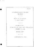 Interstate Commerce Commision Report of the Accident  Investigation Occuring on the MINNEAPOLIS ST PAUL AND SAULT STE MARIE RAILROAD FULLERTON M DAK