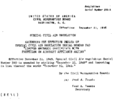 Part 24 Extending The Effective Period Of Special Civil Air Regulation Serial Number 340 Limited Mechanic Certificate With Propeller Or Aircraft Appliance Rating