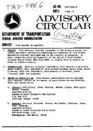 AC 15052003A Bird Hazards to Aircraft