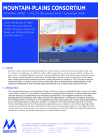 Crash Modeling of HighProfile Moving Vehicles Under Strong Crosswinds Based on Computational Fluid Dynamics Research Brief