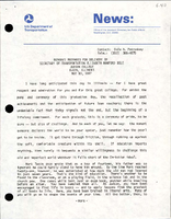 Remarks Prepared for Delivery by Secretary of Transportation Elizabeth Hanford Dole Judson College