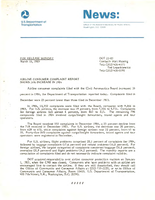 Air Travel Consumer Report December 1984