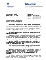 Skinner Announces Mass Transit Outreach to Business Community