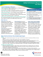 Safety Performance Measures Fact Sheet